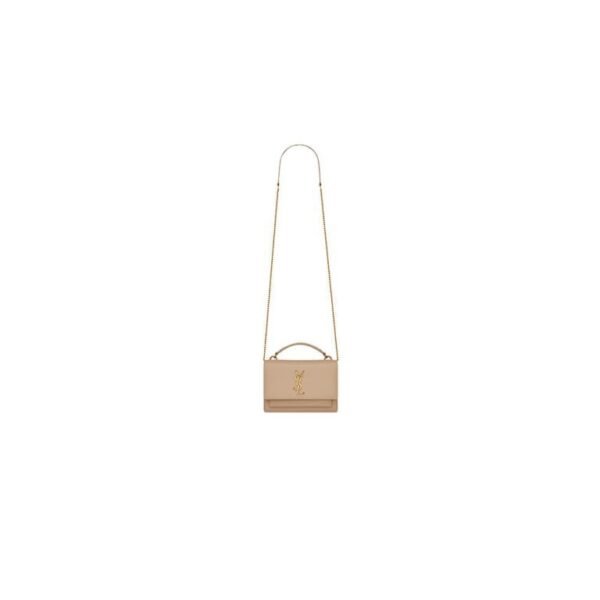SUNSET CHAIN WALLET IN SMOOTH LEATHER